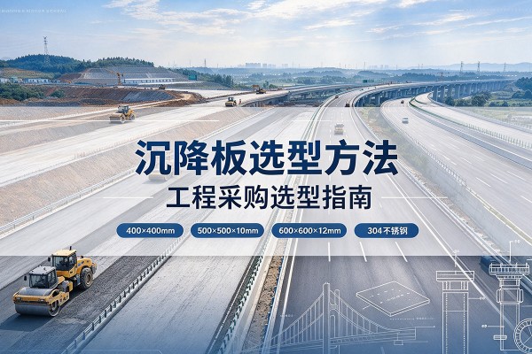 白杨沉降板选择方法