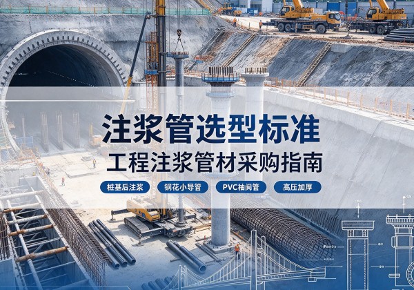 白杨注浆管选型标准